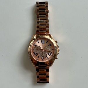 Michael Kors rose gold watch